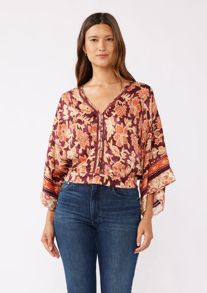 KIMONO SLEEVE BLOUSE – KaLi Trends
