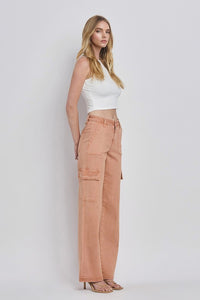 HIGH RISE UTILITY CARGO JEAN (CORK)