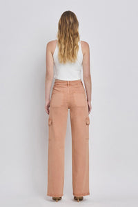 HIGH RISE UTILITY CARGO JEAN (CORK)