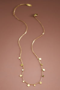 DELICATE NON-TARNISH CHAIN NECKLACE (GOLD PLATED)