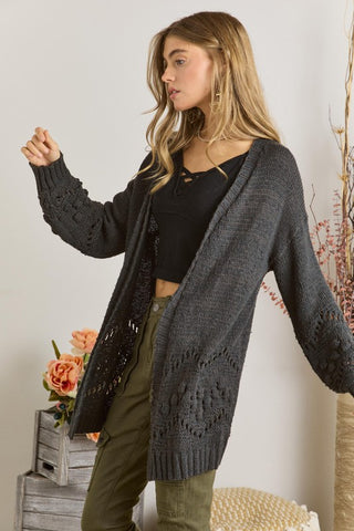 Cute on sale black cardigan