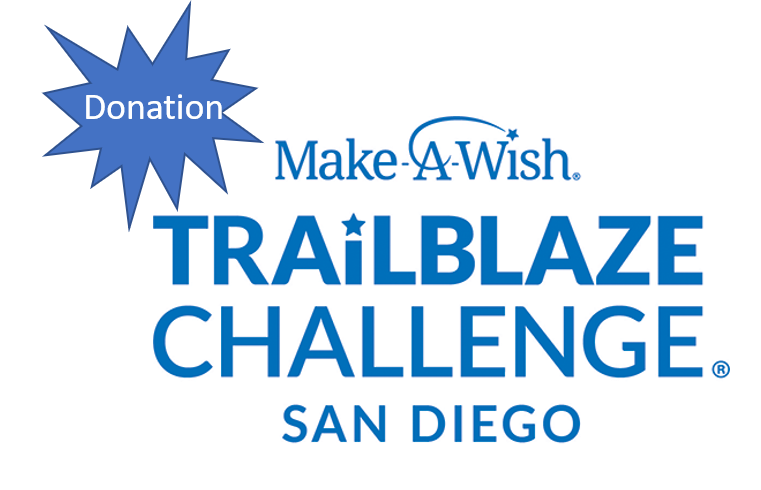 Make-A-Wish San Diego Trailblaze Challenge Donation
