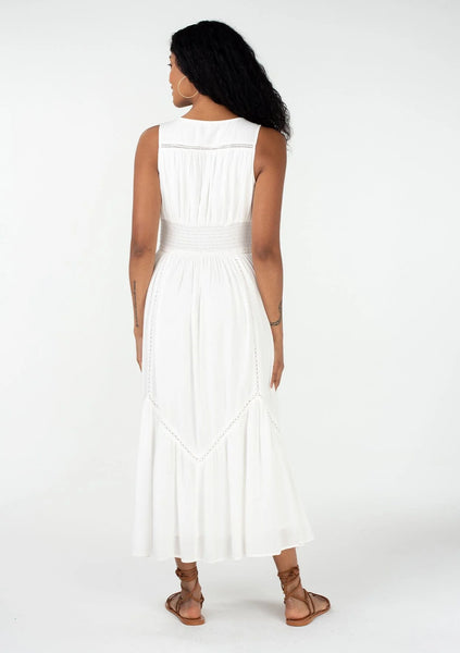 SLEEVELESS V-NECK MAXI DRESS – KaLi Trends